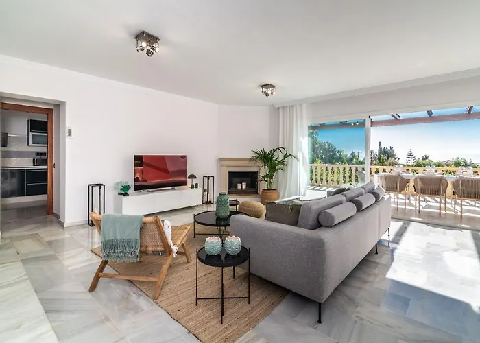 Vacation I Adelfas, Andalusian Style, Private Pool, Sea View Willa Marbella